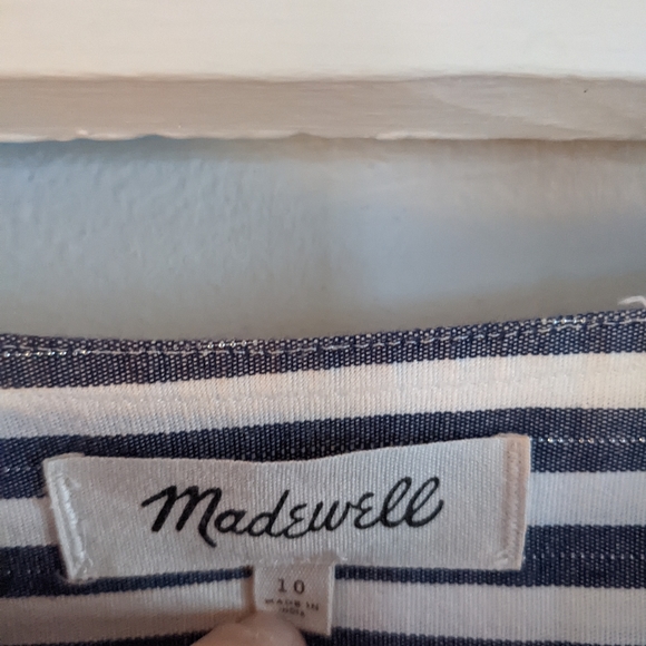 Madewell Striped Dress - Picture 3 of 3